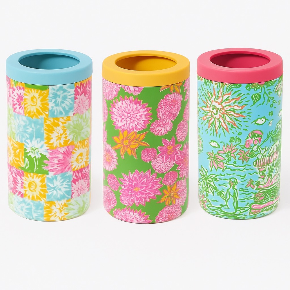 3/1 Lilly Pulitzer Can Coolers G.W.P.